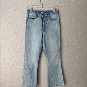 L'AGENCE Light Blue Flare Jeans, size 27